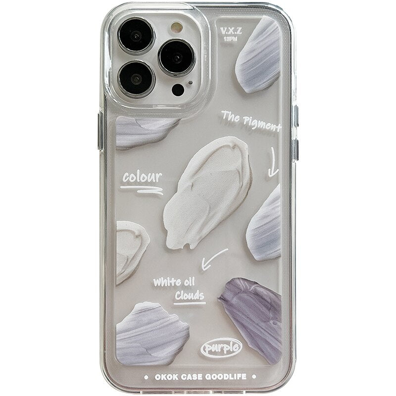 Pigment Palette Shockproof iPhone Case