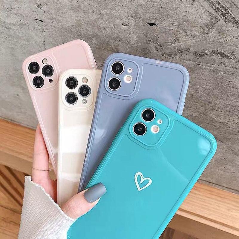 Heart Camera Protection iPhone Case