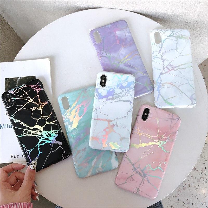 Laser Marble iPhone Case
