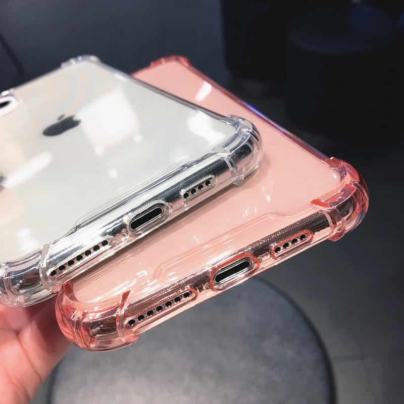 Clear Shockproof iPhone Case