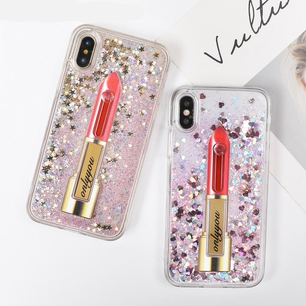 Lipstick Glitter Ring Holder iPhone Case – Mermaid Case Lipstick Glitter Ring Holder iPhone Case – Mermaid Case