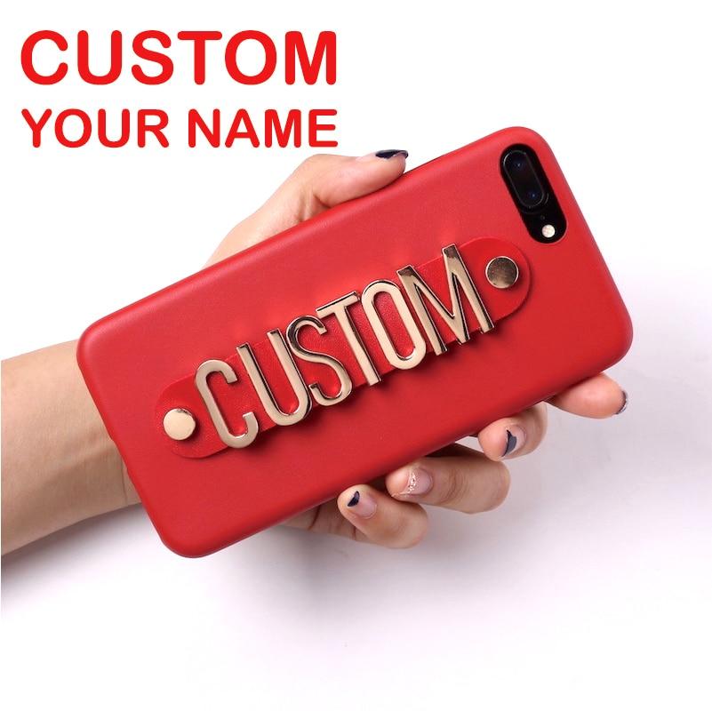 Custom Leather iPhone Case