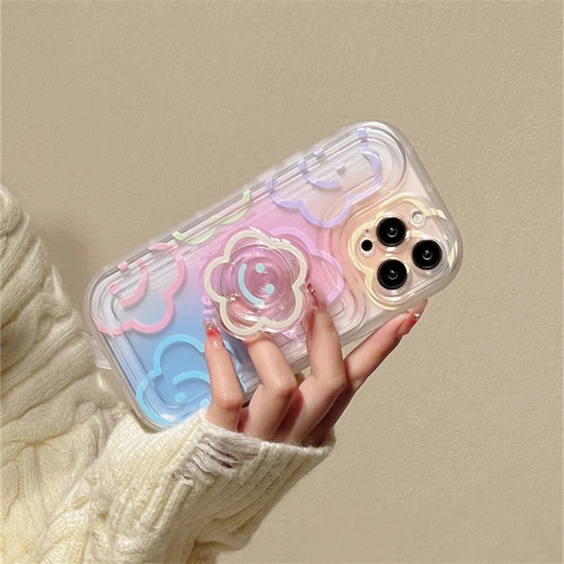 Sun Flower Holo Case w/ Holder iPhone Case