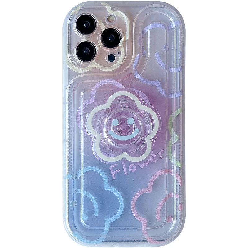 Sun Flower Holo Case w/ Holder iPhone Case