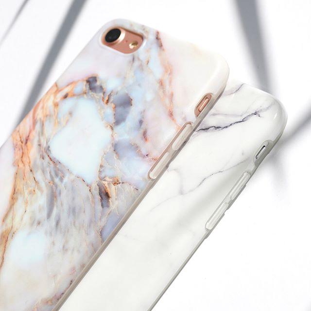 Violet Marble iPhone Case