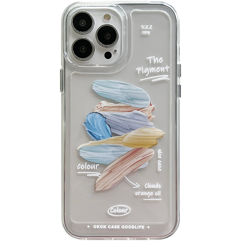 Pigment Palette Shockproof iPhone Case