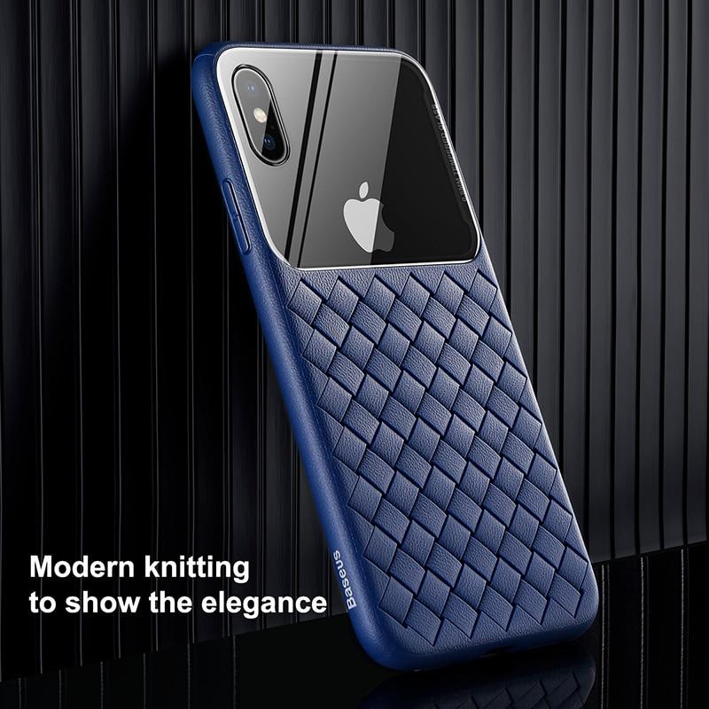 Grid Pattern Weave iPhone Case