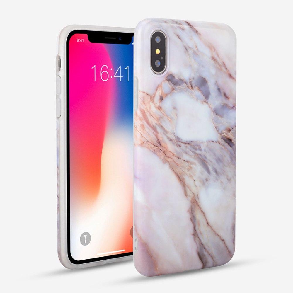 Violet Marble iPhone Case