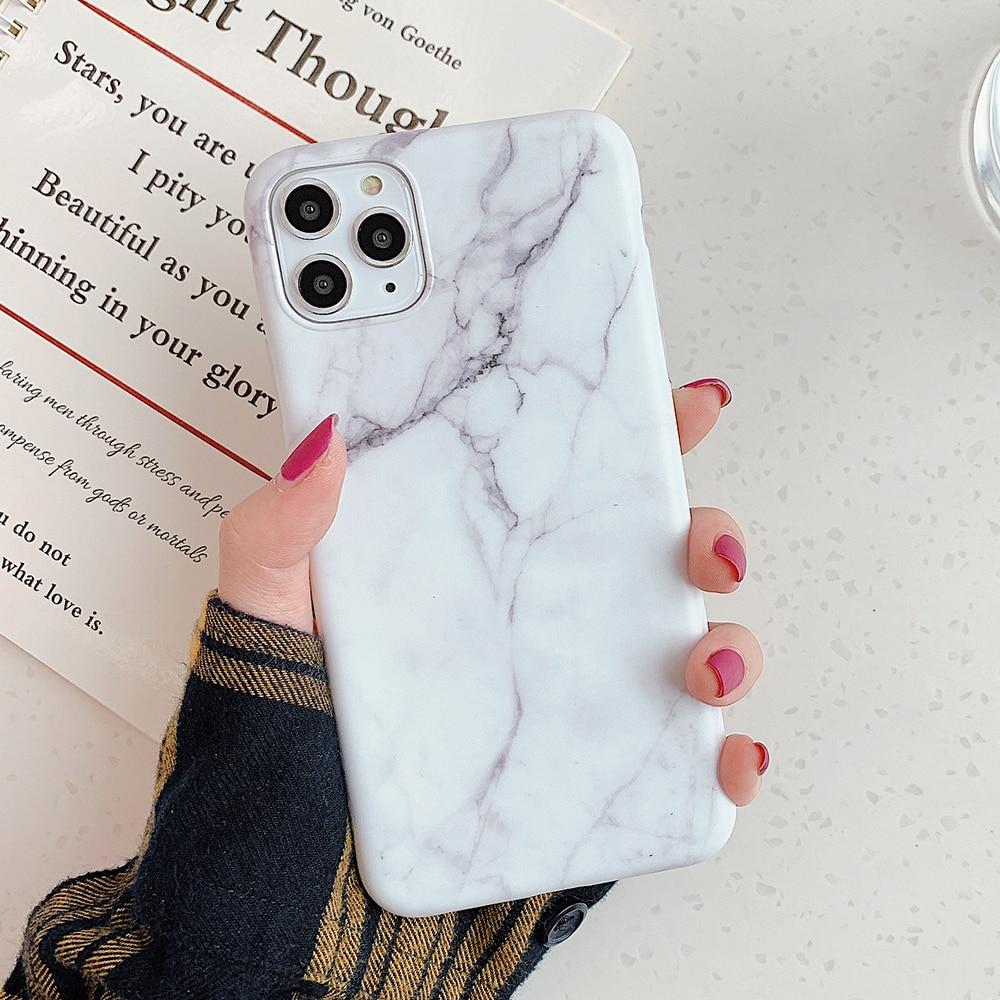 White Marble iPhone Case