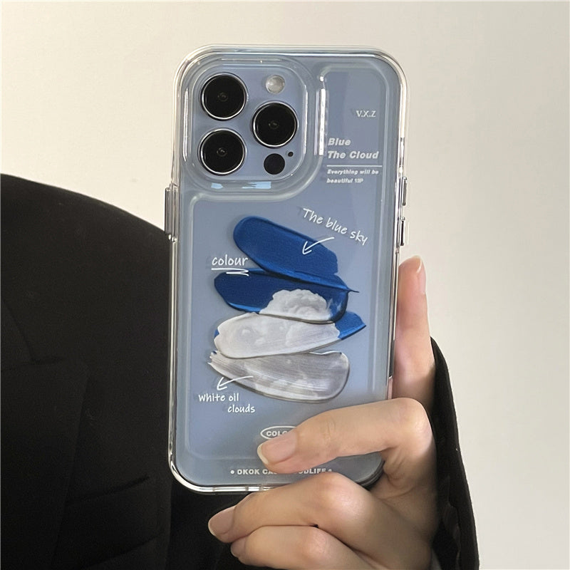 Pigment Palette Shockproof iPhone Case