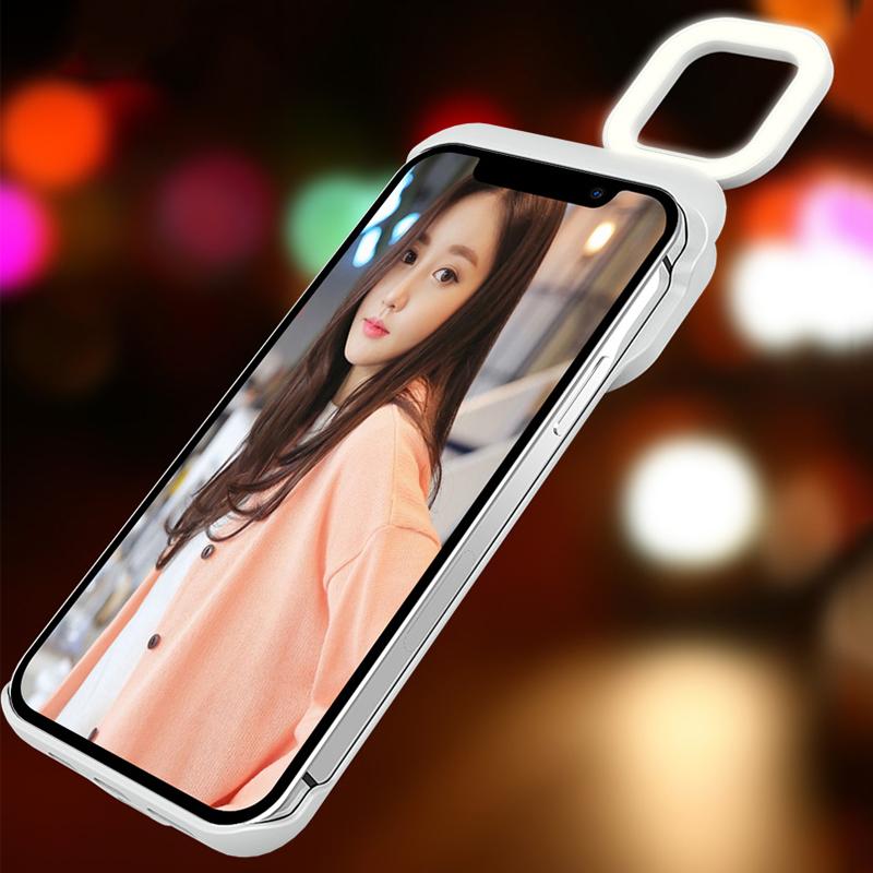 Selfie Ring Light iPhone Case [3 Lighting Modes]