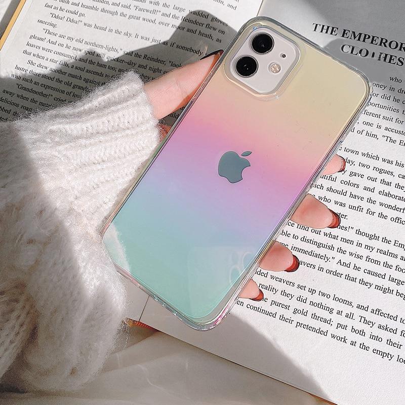 Aurora Rainbow iPhone Case