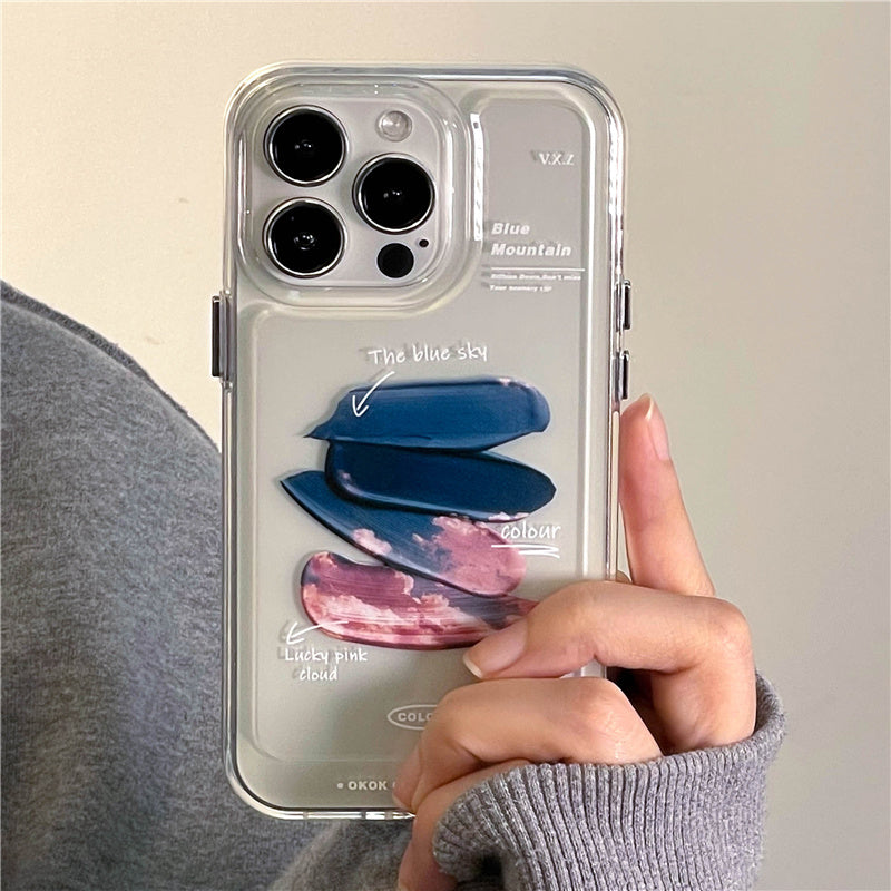 Pigment Palette Shockproof iPhone Case