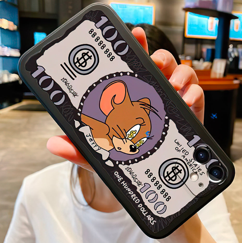Tom and Jerry Dollar iPhone Case