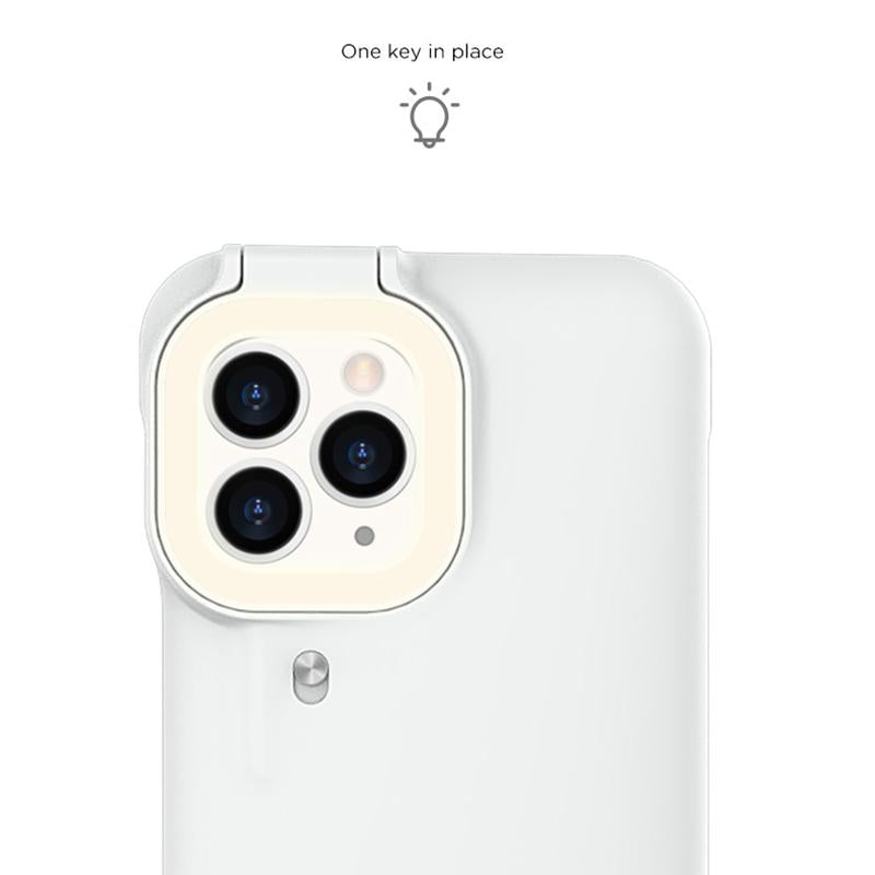 Selfie Ring Light iPhone Case [3 Lighting Modes]