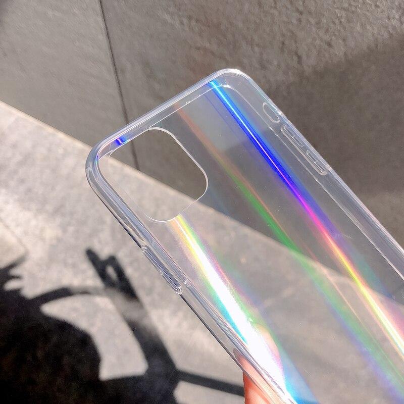 Aurora Holo Transparent iPhone Case