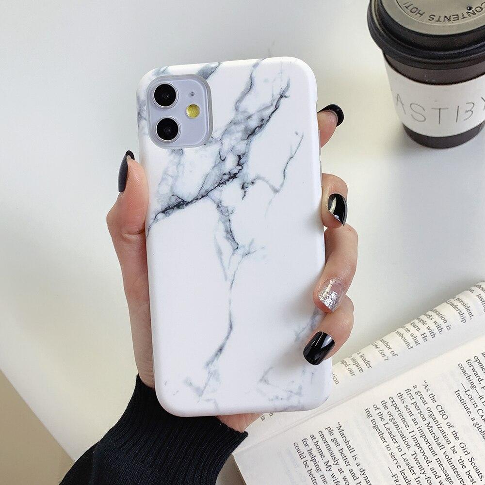 White Marble iPhone Case