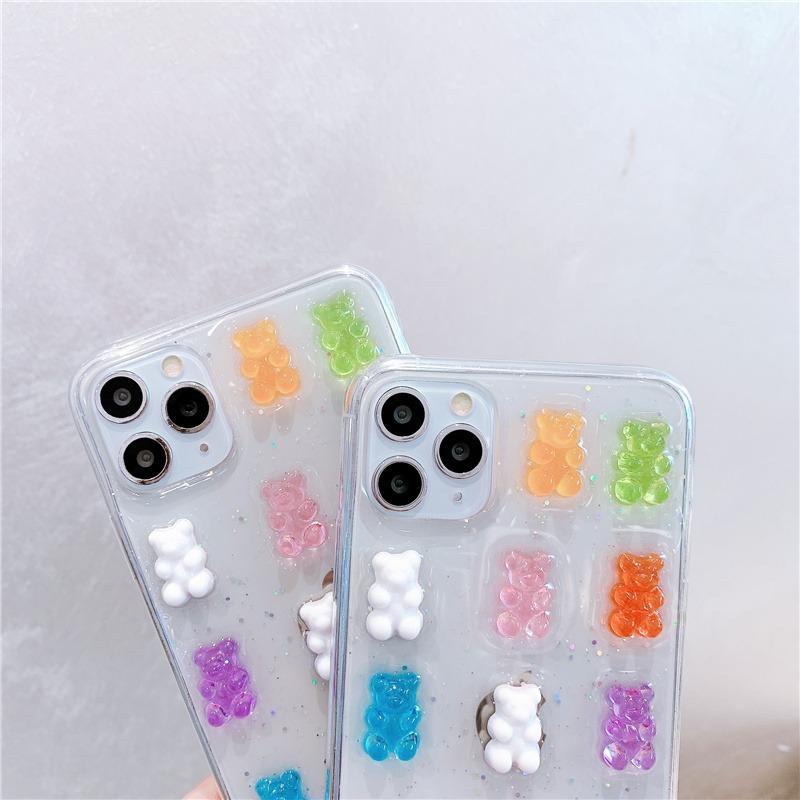 3D Jelly Bear iPhone Case