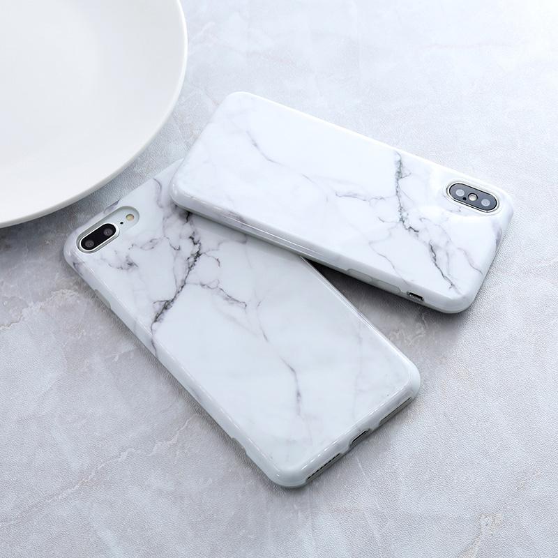 White Marble iPhone Case