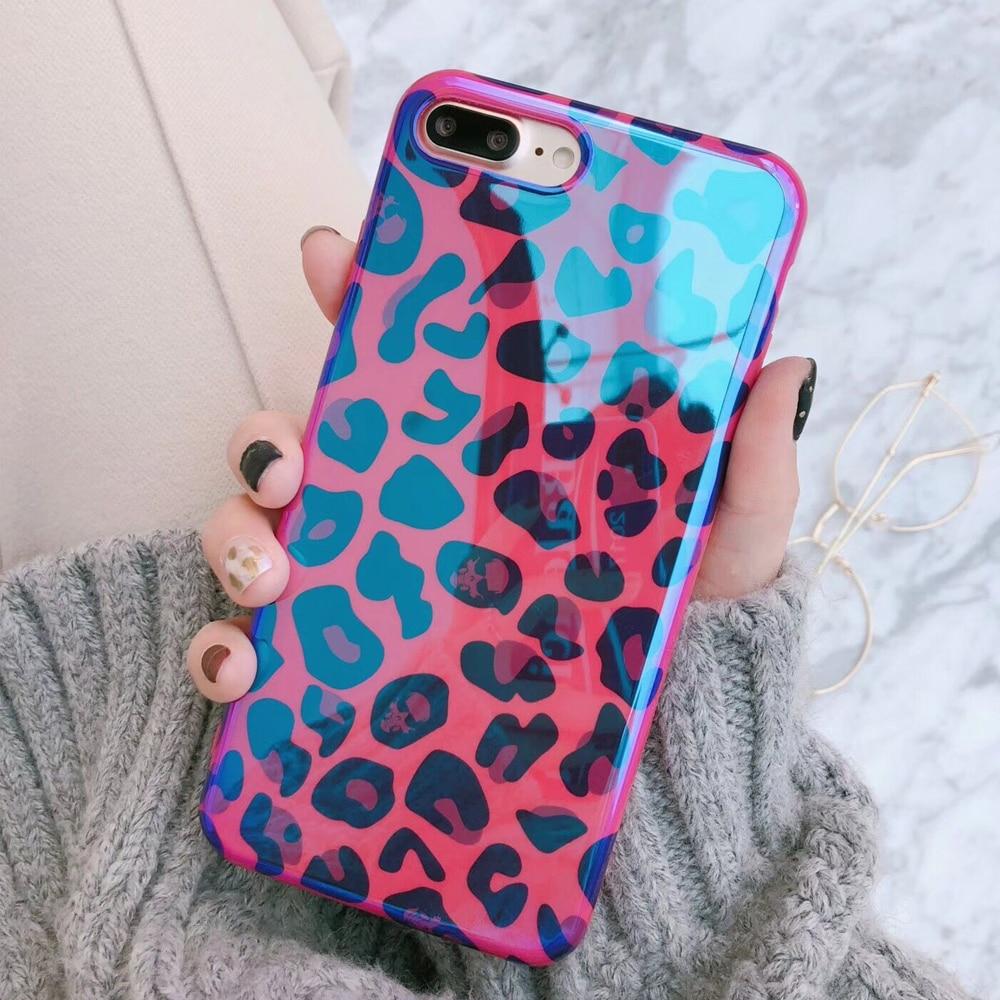 Red Leopard iPhone Case