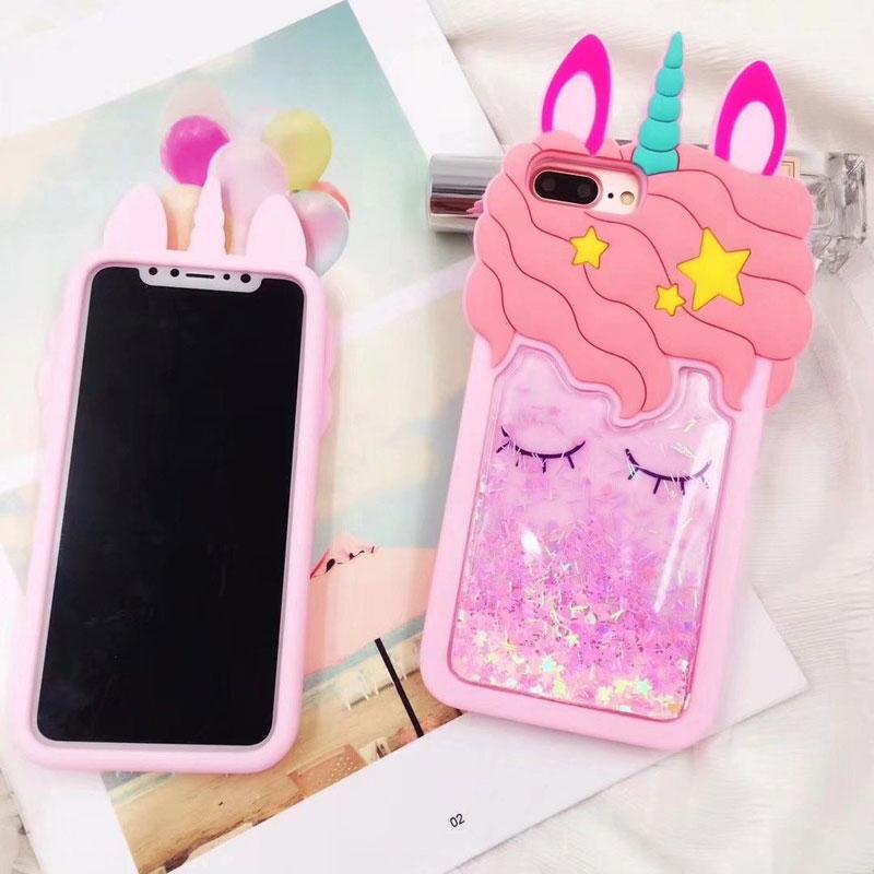 3D Pink Unicorn iPhone Case