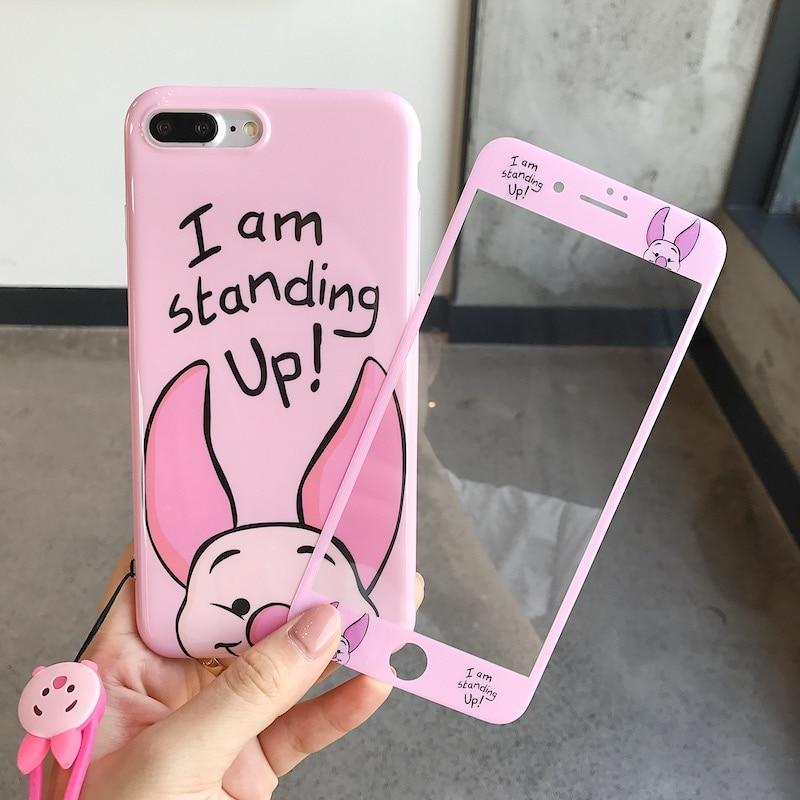 360 Full Cover Cartoon iPhone Case