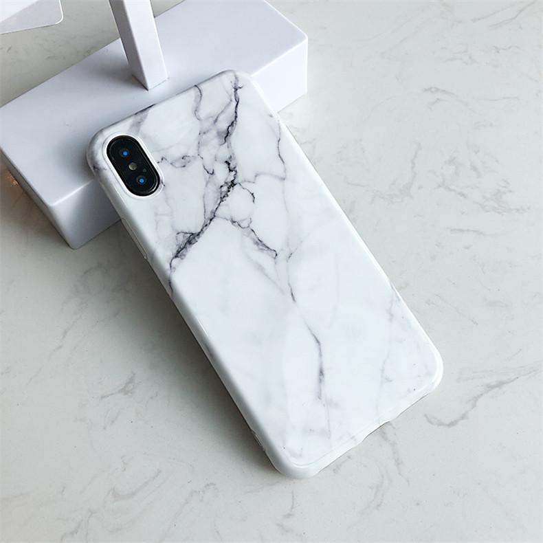 White Marble iPhone Case