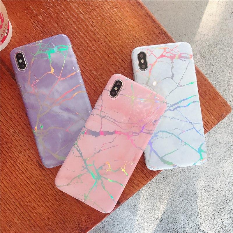 Laser Marble iPhone Case