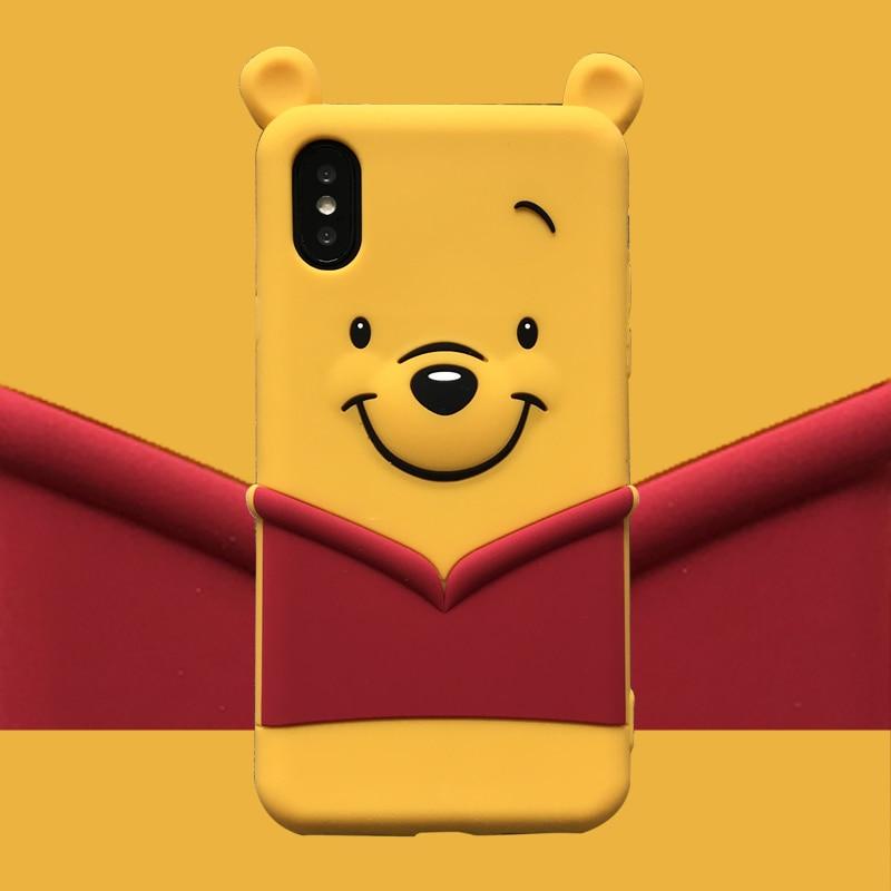 3D Winnie Pooh iPhone Case