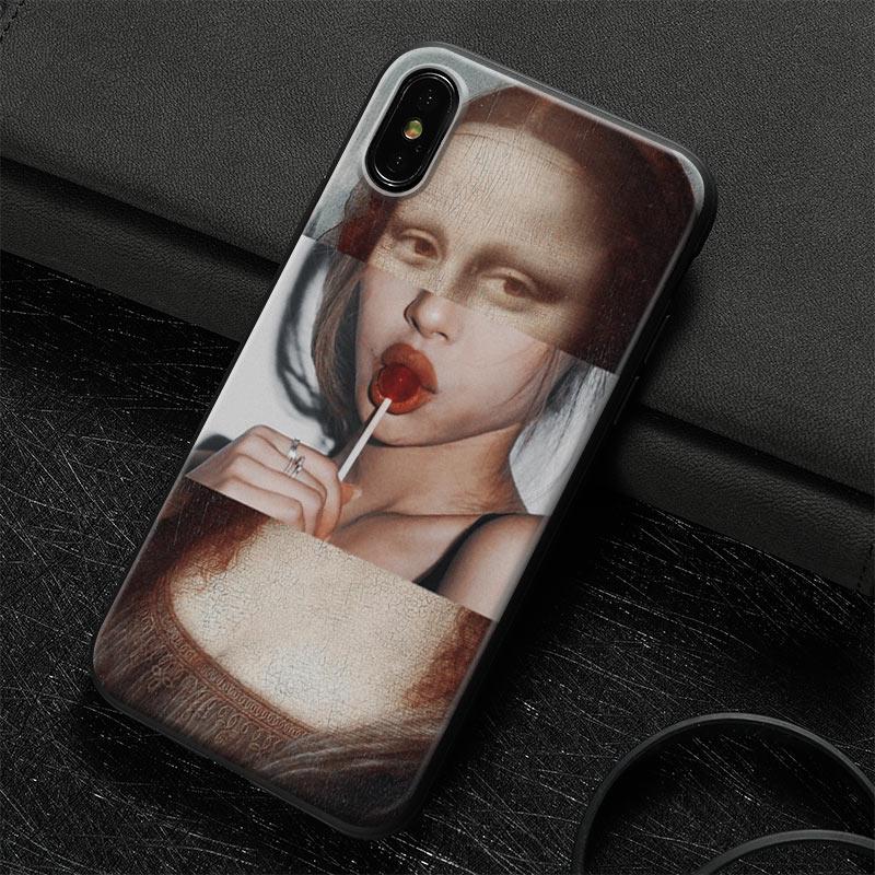 Mona Lisa Lolly iPhone Case