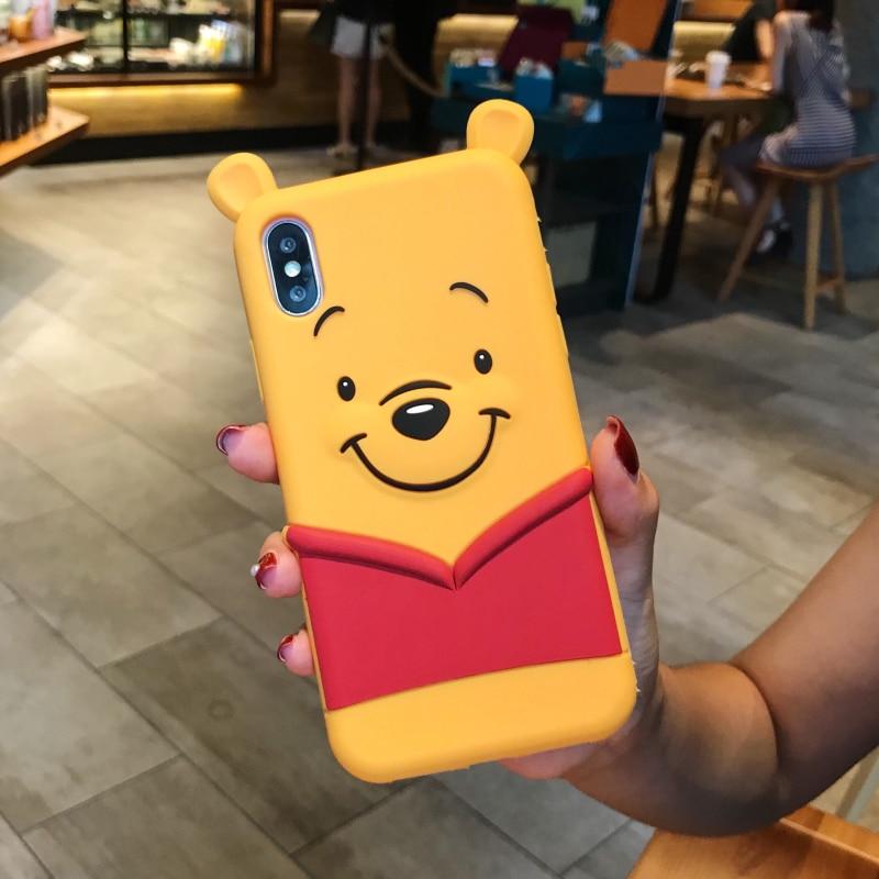3D Winnie Pooh iPhone Case