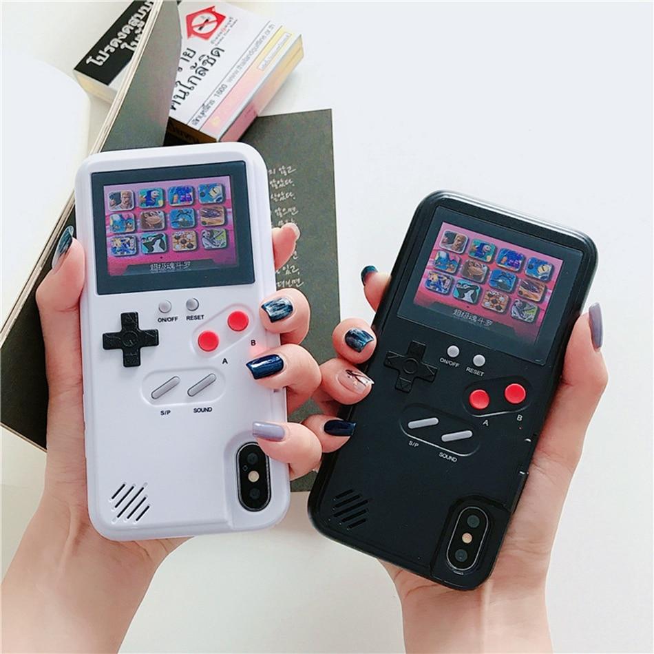 Colorful Display GameBoy iPhone Case