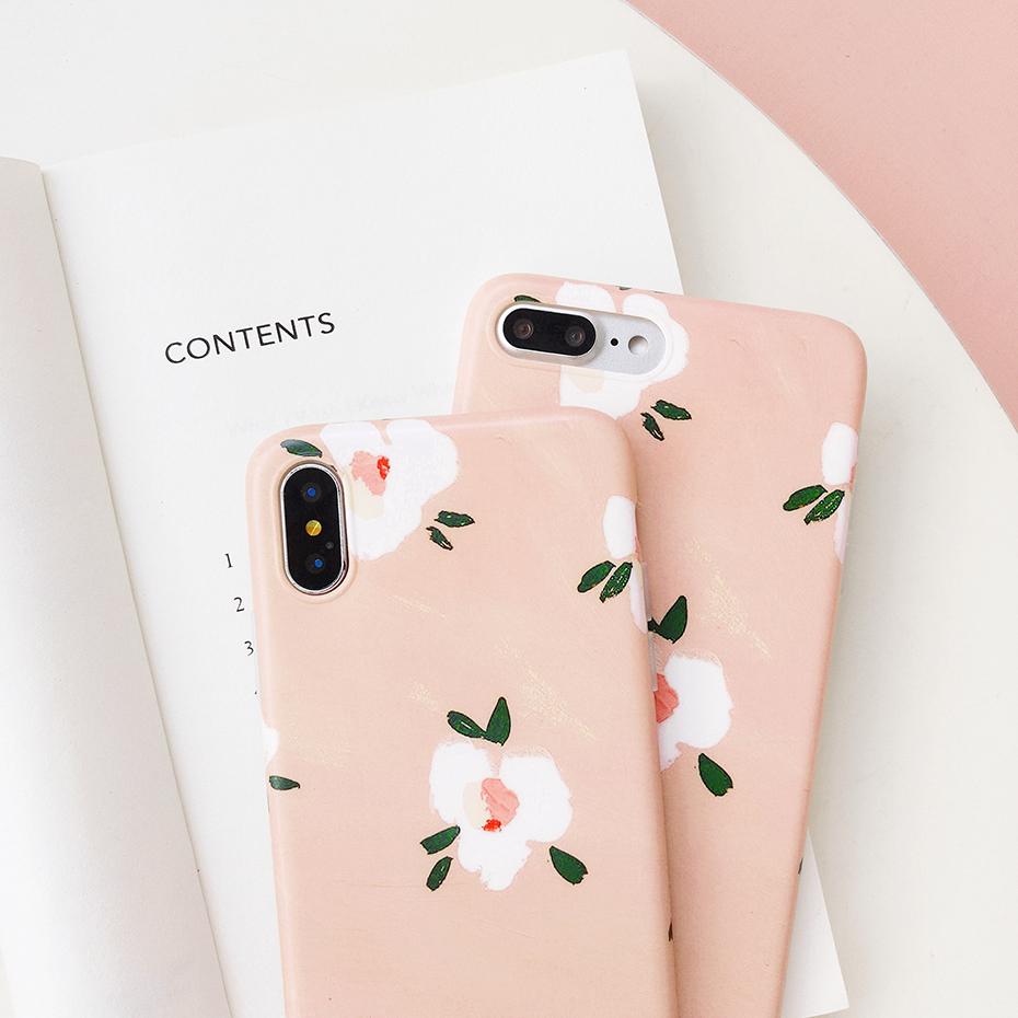 Pink Floral iPhone Case