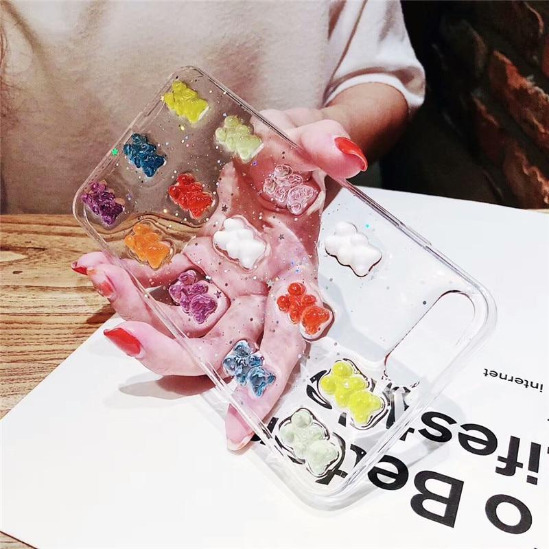 3D Jelly Bear iPhone Case