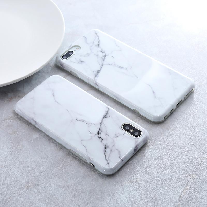 White Marble iPhone Case