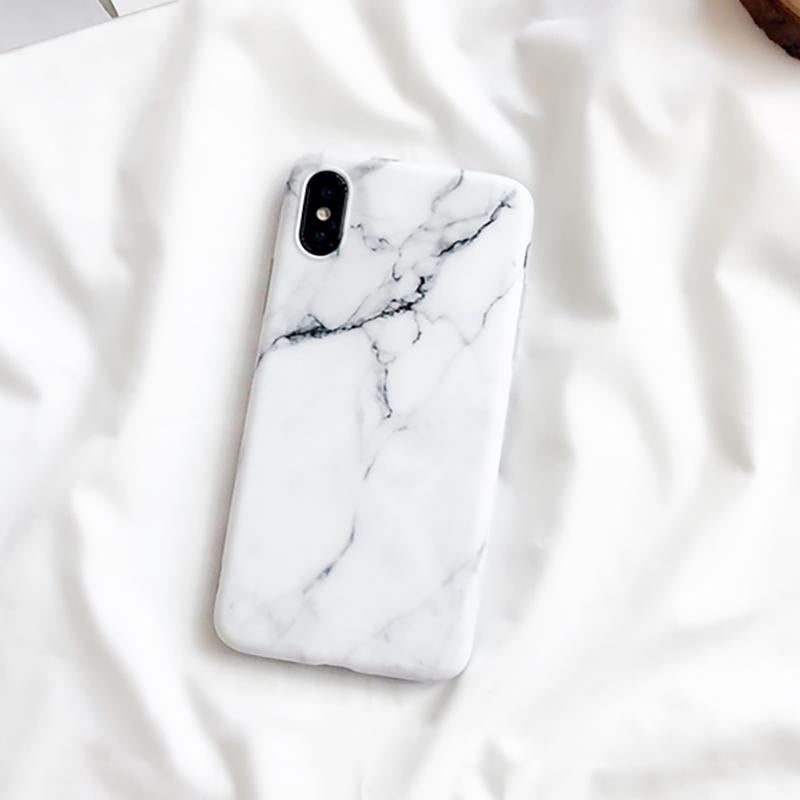 White Marble iPhone Case