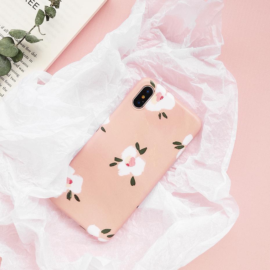 Pink Floral iPhone Case