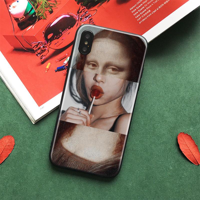 Mona Lisa Lolly iPhone Case