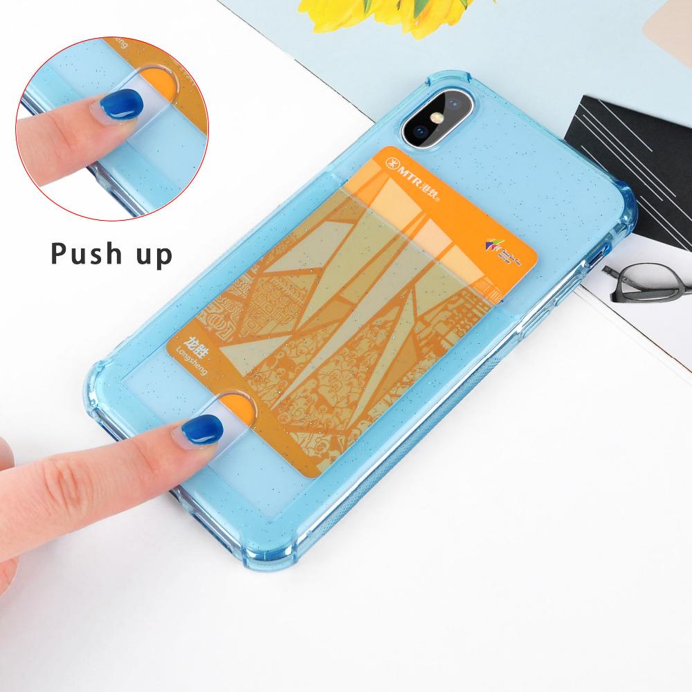 Card Holder Anti-Knock iPhone Case