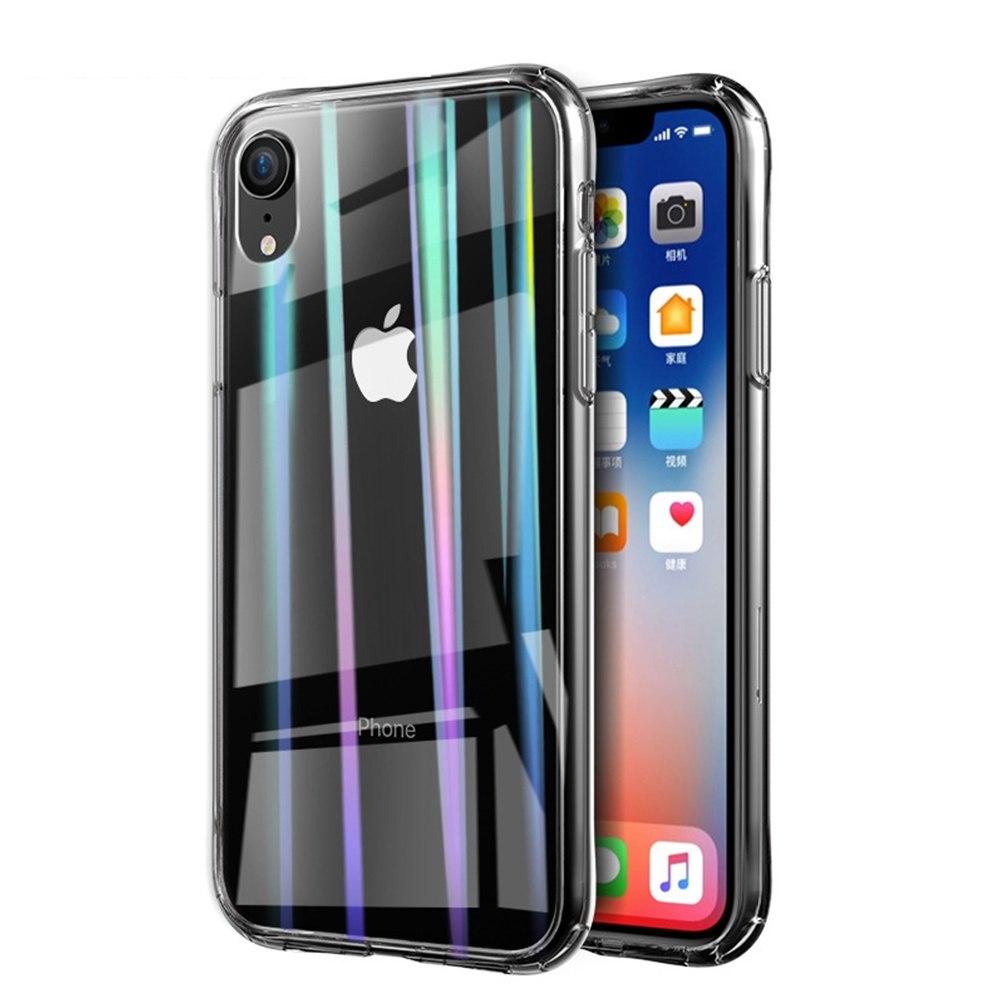 Aurora Holo Transparent iPhone Case