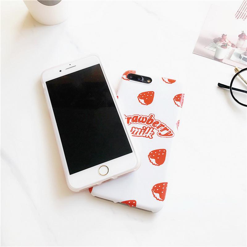 Strawberry Milk iPhone Case