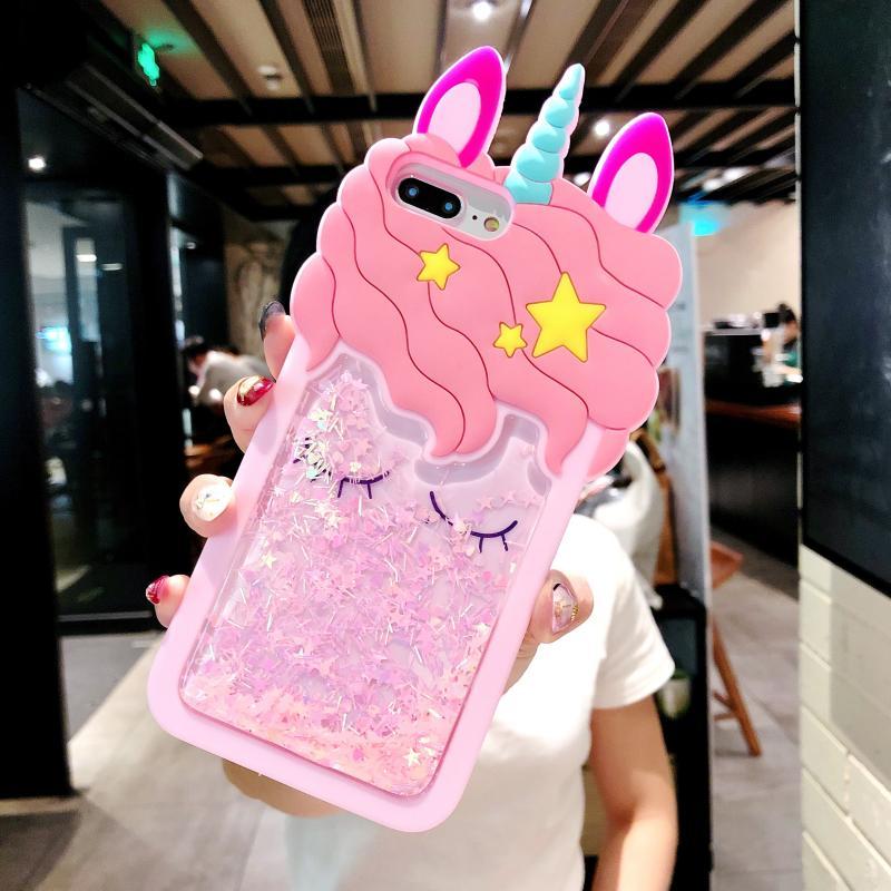 3D Pink Unicorn iPhone Case