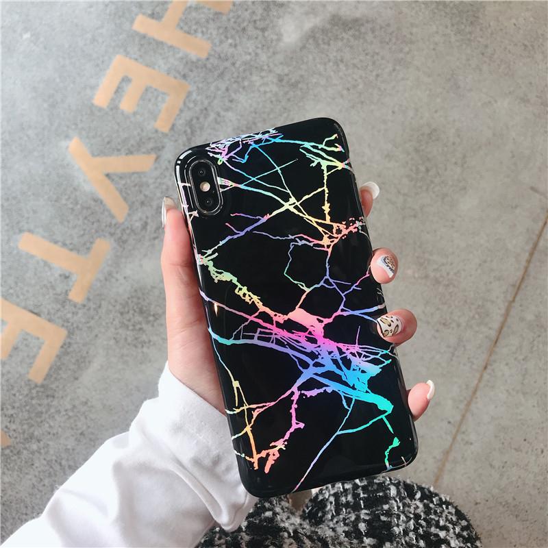 Laser Marble iPhone Case