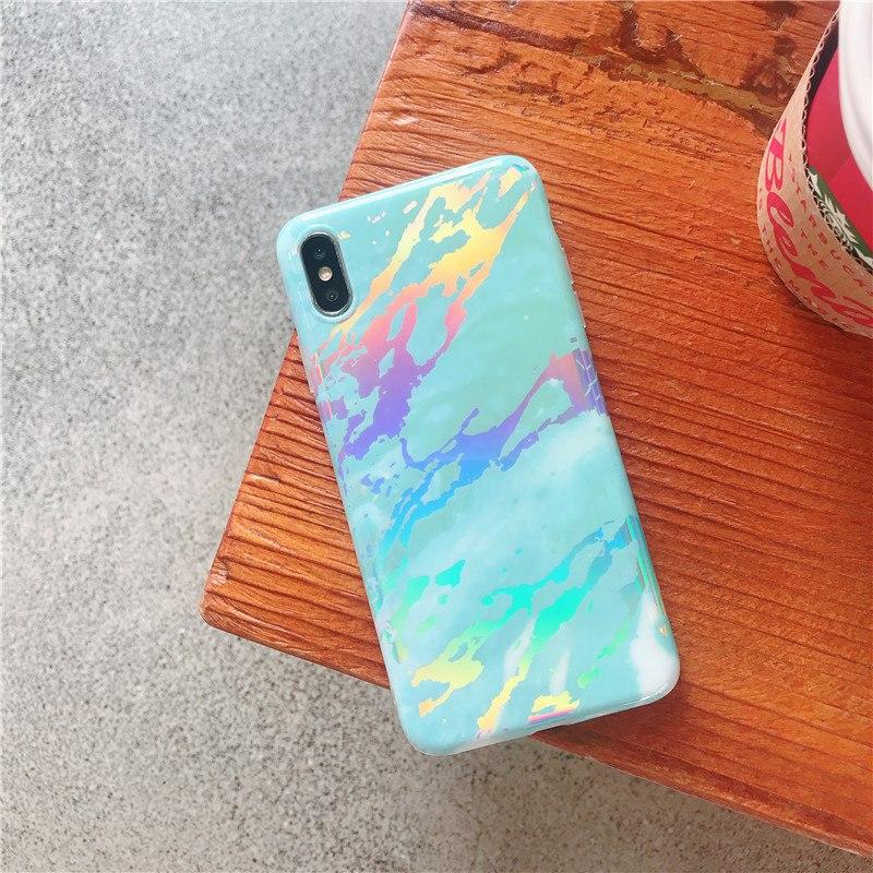 Laser Marble iPhone Case