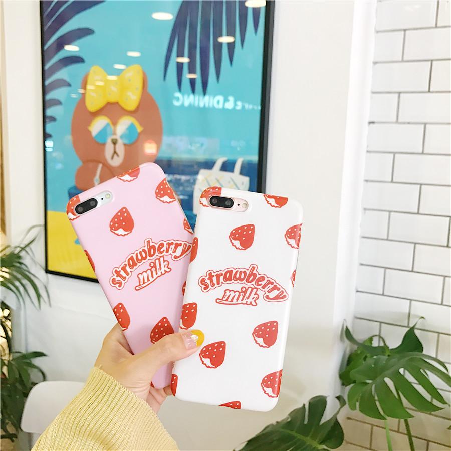 Strawberry Milk iPhone Case