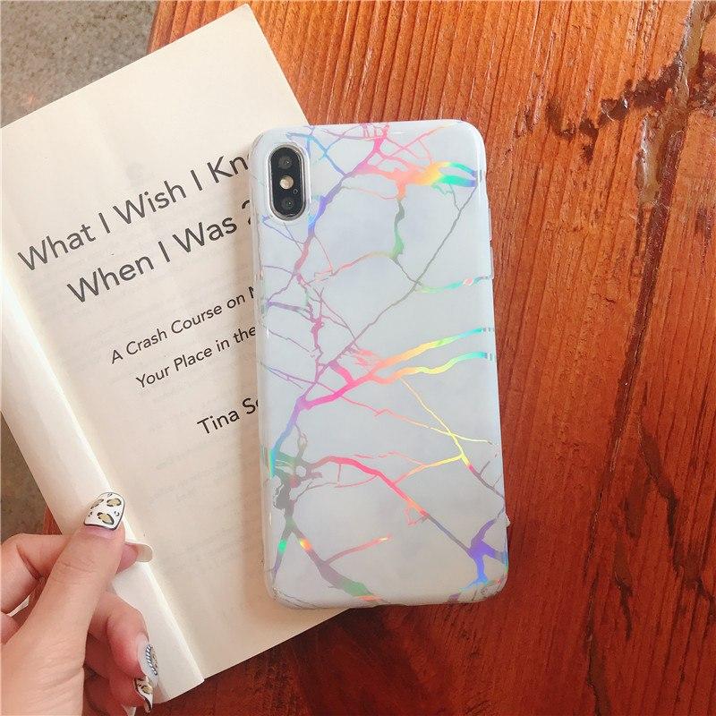 Laser Marble iPhone Case