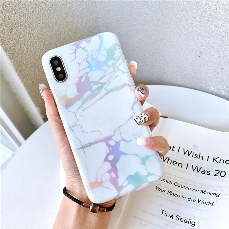 Laser Marble iPhone Case