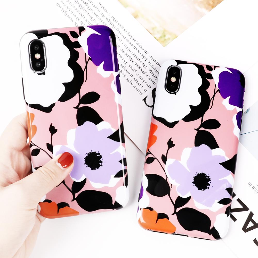 Purple Flower iPhone Case