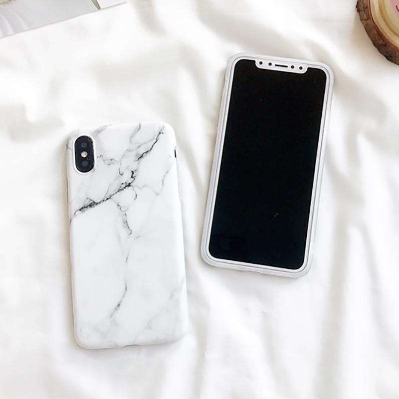 White Marble iPhone Case