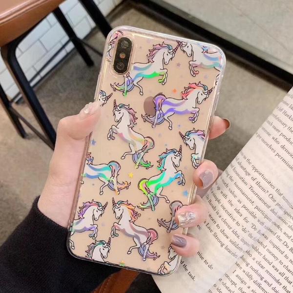 Laser Unicorn iPhone Case